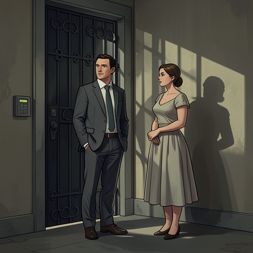 Patrick and the Two Julias from "A Murder Is Announced". Patrick’s playful deception entangles him with Emma, strains family trust, and nearly conceals the difference between a false sister and a true heir.