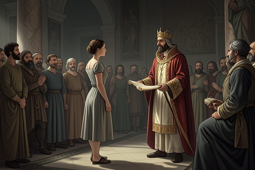 Therese Is Exonerated by Royal Decree from "Justine". Therese Is Exonerated by Royal Decree reverses the legal ruin imposed on an innocent woman, restoring her name and granting her an income, while revealing how…