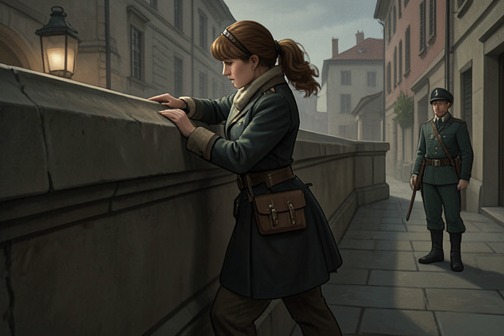 Therese's escape from Gernande château from "Justine". Therese's escape from Gernande château is a failed rescue attempt that becomes an escape from imprisonment.