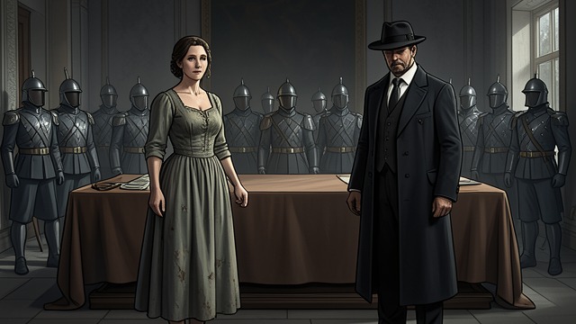 Royal Exoneration from "Justine". Royal Exoneration Public status restored Royal authority cancels the proceedings against Justine and grants her an annual allowance.