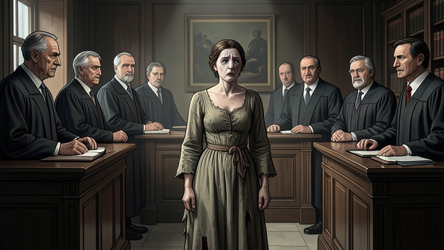 A Witness Discredited from "Justine". A Witness Discredited Her account reversed Justine attempts to explain the fire, the previous accusations, and the assaults she has endured.