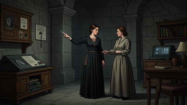 The House Explained from "Justine". The House Explained Knowledge shared Omphale explains the monastery’s buildings, guards, schedules, punishments, and rules for assigning captives.