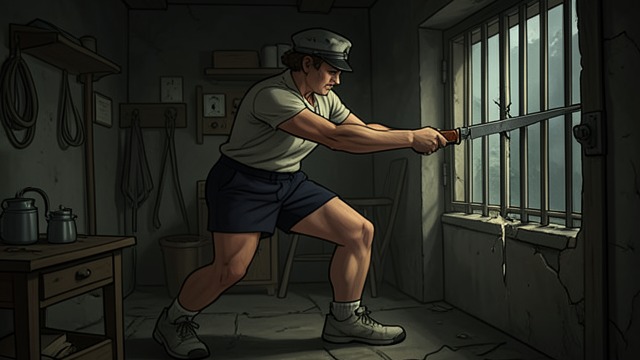 The Plan Takes Shape from "Justine". The Plan Takes Shape A choice under threat After witnessing repeated removals, Justine decides that remaining is no longer safer than attempting escape.
