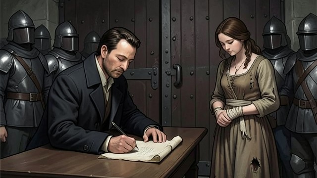 Corville’s Intervention from "Justine". Corville’s Intervention A protector acts Corville writes to the Lord Chancellor, pledges responsibility for Justine, and asks that she be held in his care…