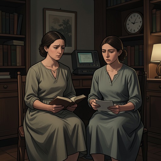 The Bond Between Justine and Rosalie from "Justine". This flow follows a friendship that develops into a rescue effort and is shattered by Rodin’s household violence.