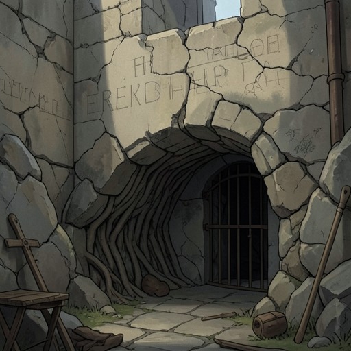 The Monastery’s Hidden System from "Justine". This flow reveals how a supposed religious refuge functions as an isolated institution sustained by abduction, routine, and public deception.