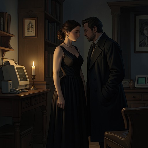 Justine and Monsieur de Bressac from "Justine". This flow follows Justine’s unwanted attachment to the Comte de Bressac as it shifts from fascination to moral conflict and retaliation.