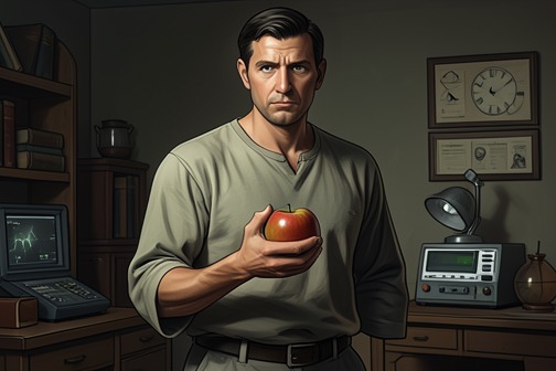 亚当取食苹果 from "Being and Nothingness". Adam’s taking of the apple is treated not as a narrated episode of temptation and punishment but as a test case in the philosophy of freedom.
