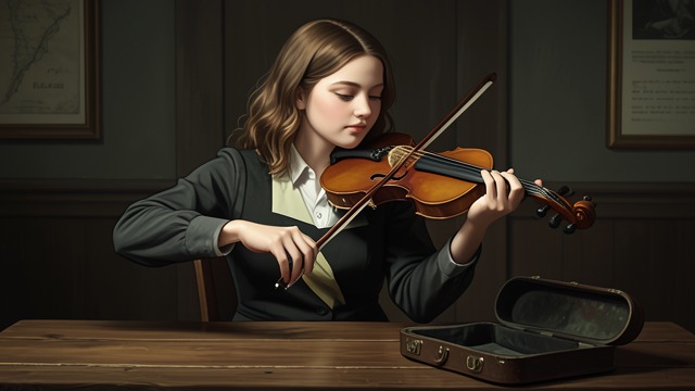 The Gift of Music from "The Time Traveler's Wife". The Gift of Music Alba studies with Richard Alba tells Henry that her grandfather teaches her violin and that she is very good.