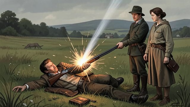 A Fatal Arrival from "The Time Traveler's Wife". A Fatal Arrival A known danger arrives Henry travels to the meadow on October 27, 1984, when a hunting accident will strike him.