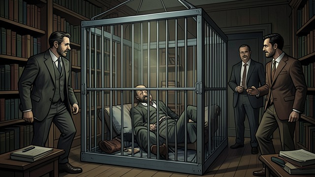 The Cage Becomes Real from "The Time Traveler's Wife". The Cage Becomes Real A feared place traps him Henry materializes inside the metal Cage at the Newberry Library, injured and unable to escape.