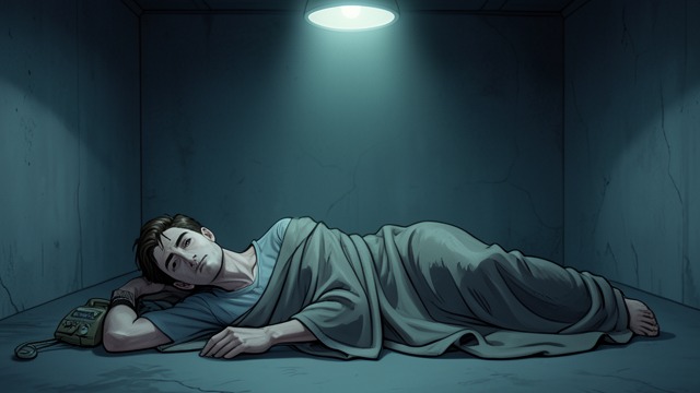 身体的极限,《时间旅行者的妻子》中的场景。铁笼受伤 一次跌倒让亨利受困 亨利头部受伤后出现在新贝里图书馆特藏区金属围栏内,在寒冷中等待了数小时。他无法走到门边,也无法解释自己是如何进去的。 工作场所发现危险 安保人员和同事遇见了再也无法掩饰自身状况的亨利。这一事件将私人的身体风险演变成公开的职业危机。