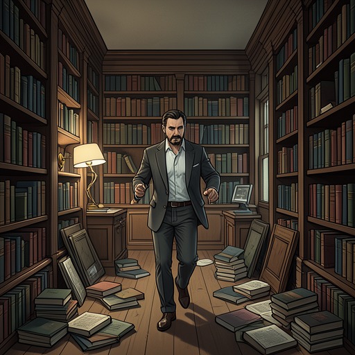 Henry’s Work and the Secret at the Library from "The Time Traveler's Wife". This thread follows Henry’s attempt to maintain a professional identity while his condition repeatedly disrupts his work at the Newberry Library.