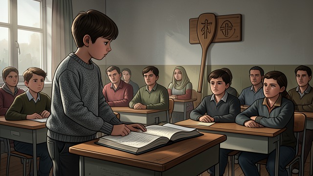 The Headmaster's Counsel from "Angela's Ashes". The Headmaster's Counsel A teacher sees potential Thomas L. O’Halloran urges Frank McCourt to continue his education rather than become a messenger boy.