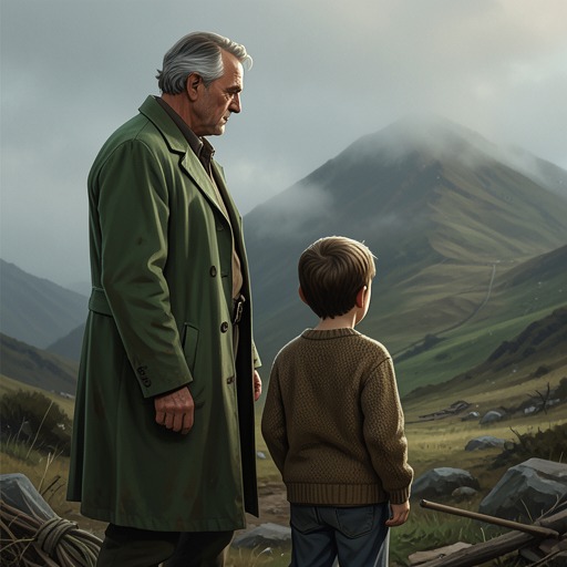 The Father and Son of Ireland from "Angela's Ashes". This flow examines how nationalist stories connect father and son, then lose authority as material experience contradicts them.