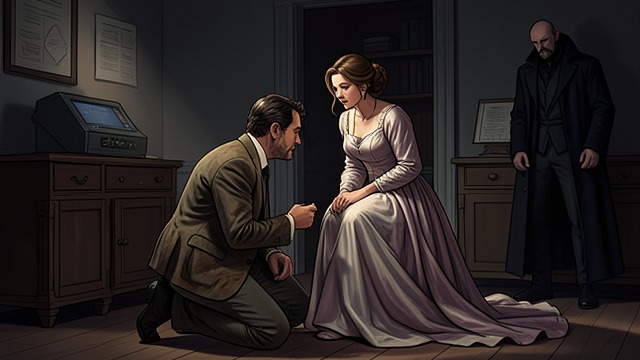 The Husband’s Trust from "Blood Canticle". The Husband’s Trust A request for help Michael asks Lestat to calm Rowan during her breakdown, trusting the vampire’s ability to reach her.