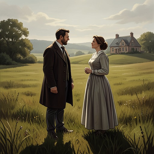 The Love Story of Diego and Julia from "The Life and Opinions of Tristram Shandy, Gentleman". This thread follows a romantic misunderstanding through separation, pursuit, and reunion within Slawkenbergius’s tale.
