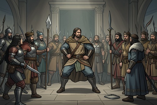 Tars Tarkas becomes Jeddak of the Tharks from "A Princess of Mars". Tars Tarkas becomes Jeddak of the Tharks in a council confrontation that converts his reputation as a formidable warrior into formal rule.