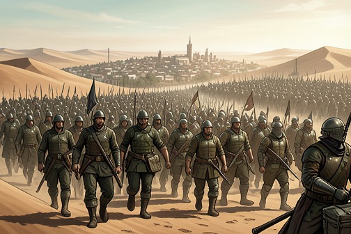 佐丹加陷落 from "A Princess of Mars". The Fall of Zodanga is both a military conquest and a rescue at the moment of a forced political union.