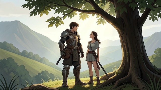 A Meeting in the Hills from "A Princess of Mars". Love Outside the Custom Two Tharks meet Gozava, considered too small for the community’s preferred maternal role, wanders away from the people she finds cruel.