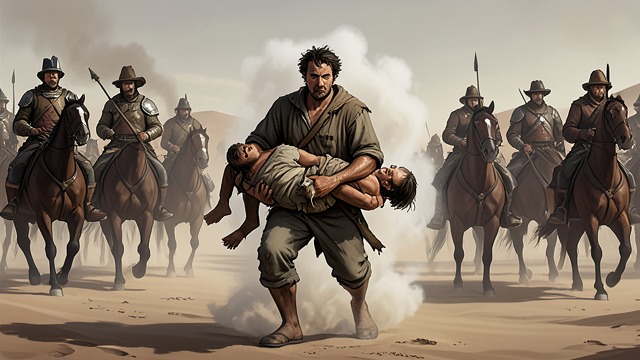 The Arizona Pursuit from "A Princess of Mars". A Rescue Becomes a Flight The pursuit John Carter follows James K. Powell’s trail after spotting riders closing on his friend.