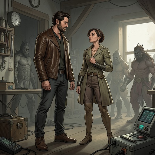 Carter and Sola from "A Princess of Mars". This flow traces the trust between Carter and Sola, whose kindness makes her his first dependable ally on Barsoom.