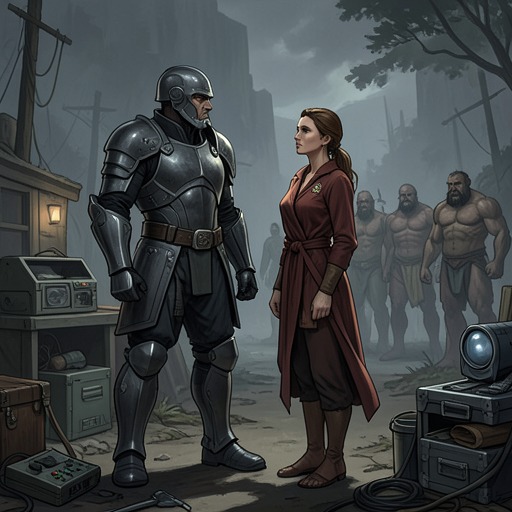 Tars Tarkas and Gozava from "A Princess of Mars". This flow traces the forbidden love of Tars Tarkas and Gozava, its concealment and destruction, and its delayed consequences for their family.