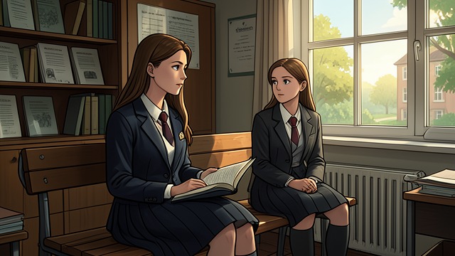 School and Unequal Status from "Felix Austria". A Shared Education Admission together Docteur Anger arranges for Stefania to attend school with Adèle.