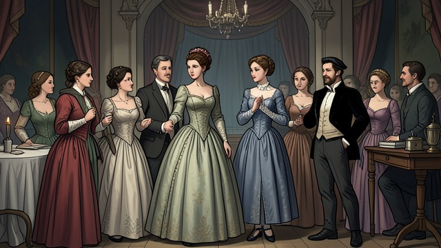 The Servant at the Ball from "Felix Austria". A Visible Difference Entering elite spaces Adèle brings Stefania to public entertainments, where young women gossip about a mistress accompanied by her…