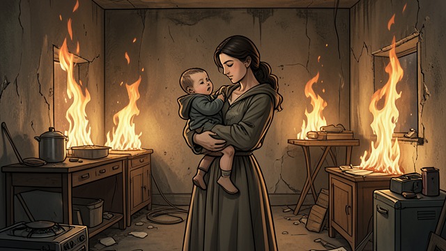 Permanence in the Flames from "Felix Austria". The Empire as Personal Faith An impossible comparison Stefania declares her love eternal like the Austro-Hungarian Empire as the house burns around her.
