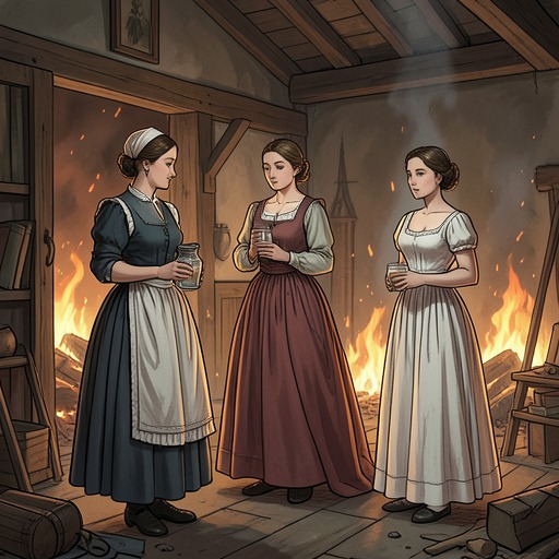 Stefania’s Captive Devotion from "Felix Austria". This flow traces how Stefania’s lifelong service to Adèle becomes a crisis of identity and, finally, a possible opening toward self-determination.