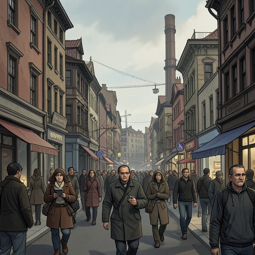 The City at the Edge of Modernity from "Felix Austria". This flow traces how technological change, urban diversity, and imperial confidence coexist with poverty, instability, and rumors of collapse.