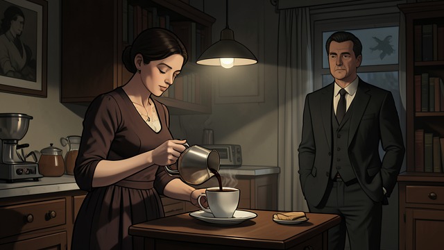Calabar Poison in the Coffee from "Curtain". Science Leaves the Laboratory A prepared dose Barbara uses the Calabar-bean alkaloid solution in a plan against Franklin.