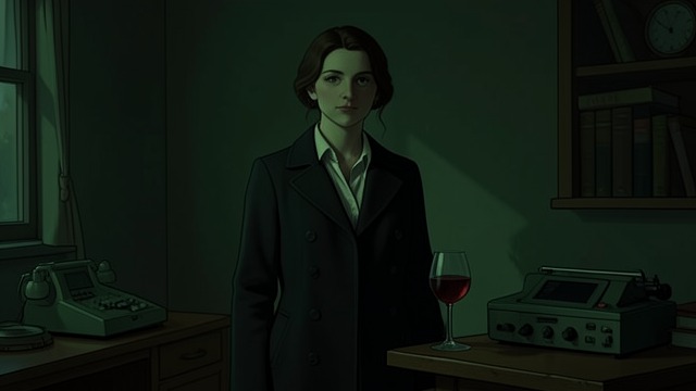 Etherington's Poisoning from "Curtain". A Wife Under Suspicion A plausible accusation Leonard Etherington dies of arsenical poisoning, and his unhappy wife is tried.