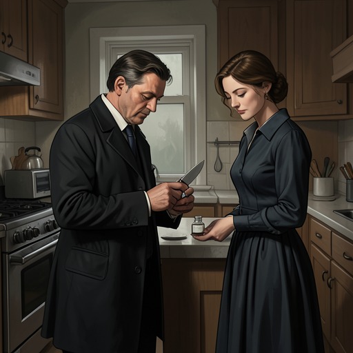 Hastings's Abandoned Poisoning from "Curtain". Hastings's attempt to protect Judith from Allerton becomes the clearest demonstration that an ordinary person can be manipulated into preparing a murder.