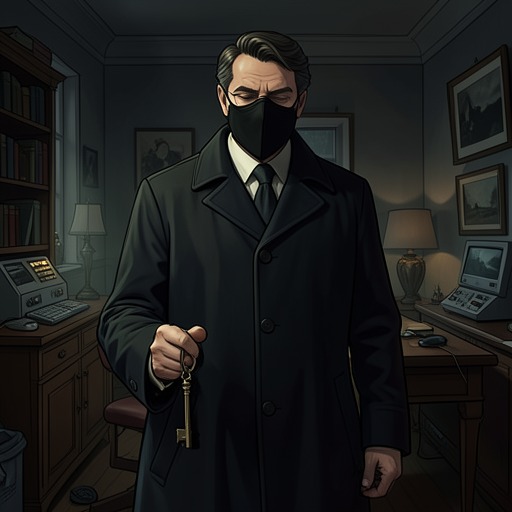 Norton's Locked-Room Death from "Curtain". Norton's apparent suicide is revealed as Poirot's carefully staged execution, using disguise, duplicate keys, and Hastings's unknowing testimony.