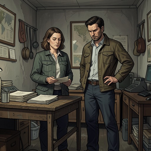 The Luttrells' Economic Struggle from "Curtain". The failing guest house and the couple's financial pressure turn Daisy's practical authority into a daily source of conflict and a vulnerability Norton can…