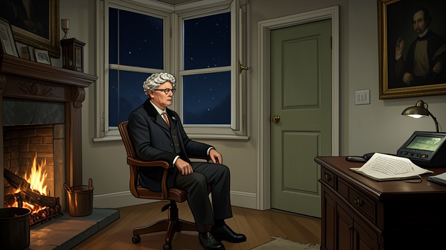 The Room’s Silent Clues from "The Murder of Roger Ackroyd". The Room’s Silent Clues Objects under scrutiny Poirot studies the open window, locked door, chair, fire, and missing letter.