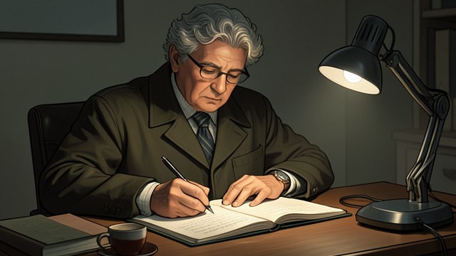 The Manuscript as Evidence from "The Murder of Roger Ackroyd". The Manuscript as Evidence A record examined Poirot praises the manuscript’s factual precision but notices its reticence.