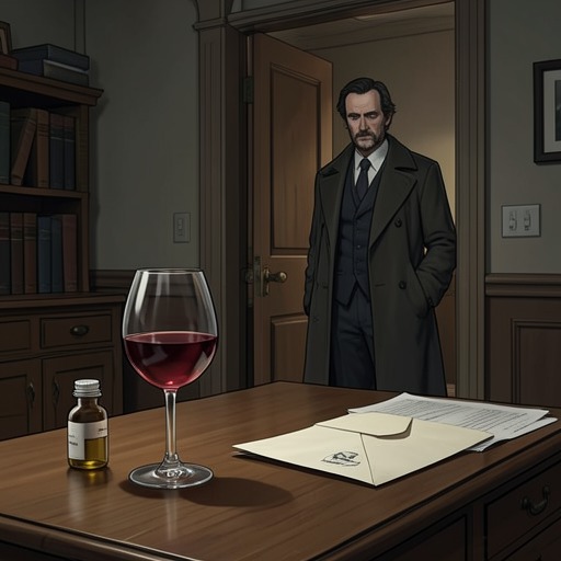 The Ferrars Poisoning and Blackmail from "The Murder of Roger Ackroyd". This flow traces how a concealed poisoning becomes a blackmail scheme, a confession, and the motive behind the murder.