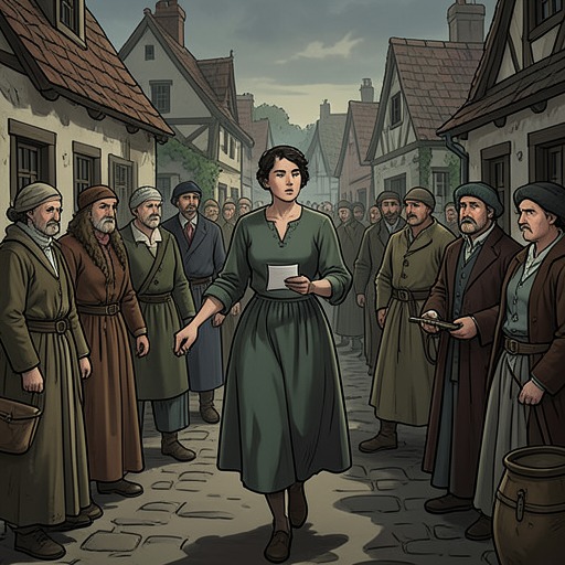 Flora’s Search for the Truth from "The Murder of Roger Ackroyd". This flow traces Flora from financial dependence through a concealed theft to her loyalty to Ralph and a new emotional future.