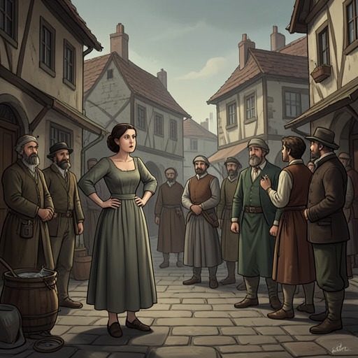Caroline’s Intelligence Network from "The Murder of Roger Ackroyd". This flow follows Caroline’s village gossip, comic deductions, and unexpected contribution to the investigation.