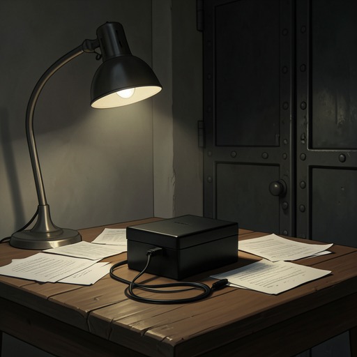 The Dictaphone and the False Time from "The Murder of Roger Ackroyd". This flow follows the Dictaphone from a concealed purchase to the recorded voice that falsifies the apparent time of death.