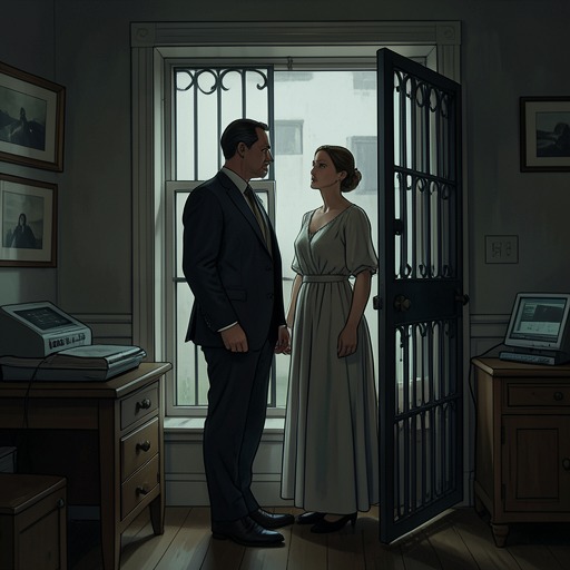 Ralph and Ursula’s Marriage from "The Murder of Roger Ackroyd". This flow traces how an affectionate private marriage is strained by debt, a public engagement, and fear before it is restored in the open.