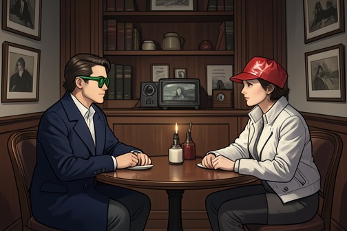 Toru and Noboru Wataya meet from "The Wind-Up Bird Chronicle". The meeting between Toru and Noboru Wataya takes place over lunch, but it is no civil negotiation: Noboru arrives with a family position and a ready-made…
