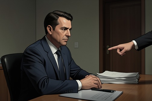 Toru Okada quits his law-firm job from "The Wind-Up Bird Chronicle". Toru Okada quits his law-firm job at the beginning of April, ending a stable but unchosen career just as he turns thirty.