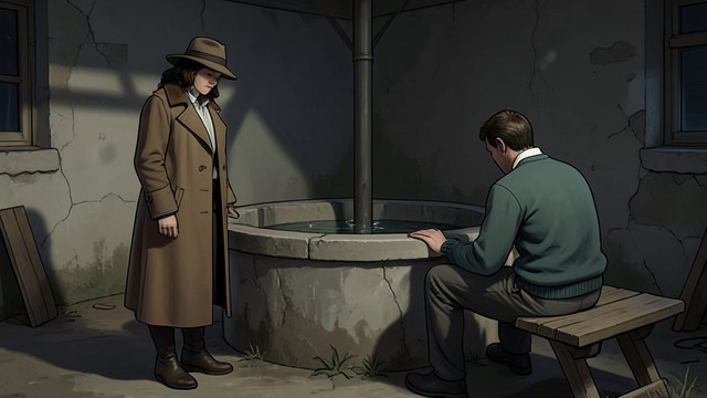 A Wellside Confidence from "The Wind-Up Bird Chronicle". A Wellside Confidence Watching and Talking May finds Toru in the vacant Miyawaki property and questions what he is doing there.