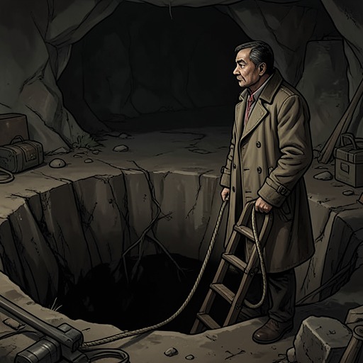 The Descent into the Well from "The Wind-Up Bird Chronicle". This thread follows Toru Okada’s deliberate descent into the dry well, his passage into a hostile otherworld, and his return marked by physical and moral…