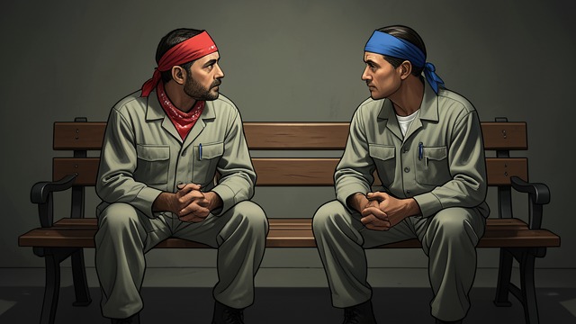 Prison Alliances from "Inherent Vice". Uneasy Cooperation Shared Interests Tariq and Glen once worked together in prison despite their different racial and gang affiliations.