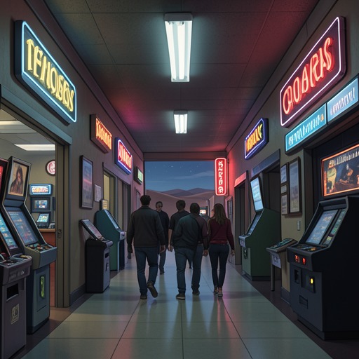 The Las Vegas Search for Puck from "Inherent Vice". This flow traces Doc and Trillium's search for Puck Beaverton through casinos, old debts, and a reunion that unsettles their original purpose.
